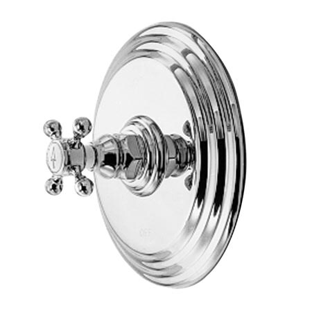 Newport Brass Shower Trim Plate W/ Handle. Less Showerhead, Arm And Flange, Chrome 4-924BP-26
